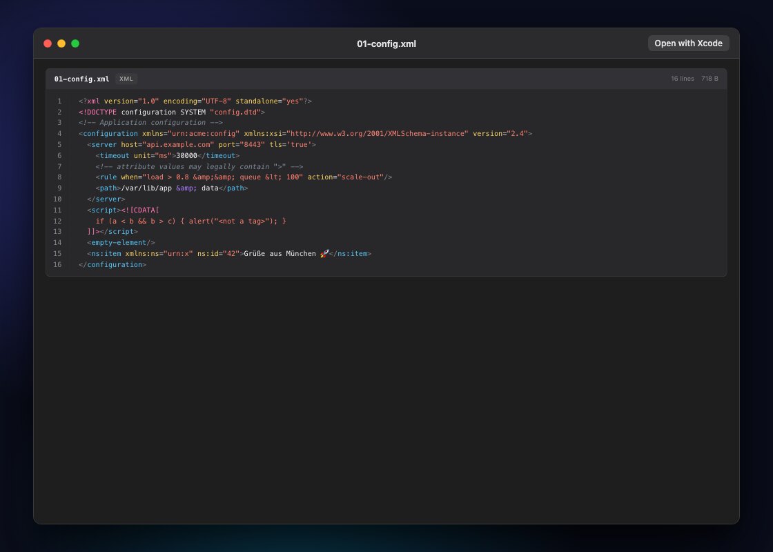 XML